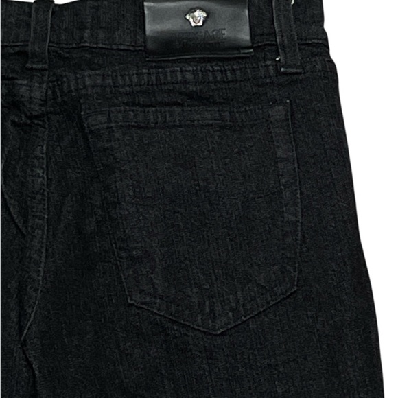 VERSACE JEANS COUTURE Classic Black Women's Jeans relaxed Fit 26 40 - Picture 4 of 5